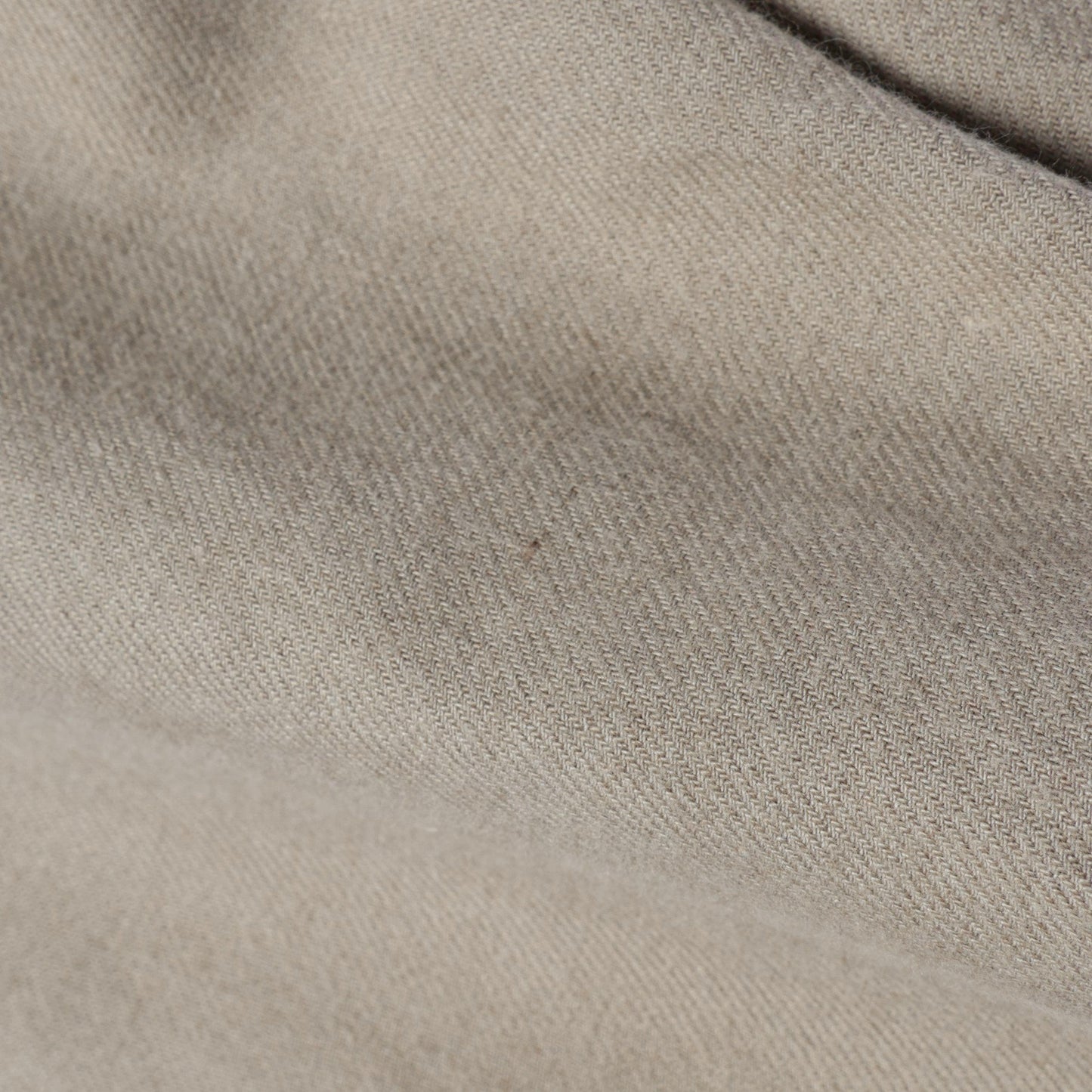 WORN COTTON WOOL TWILL DRESS