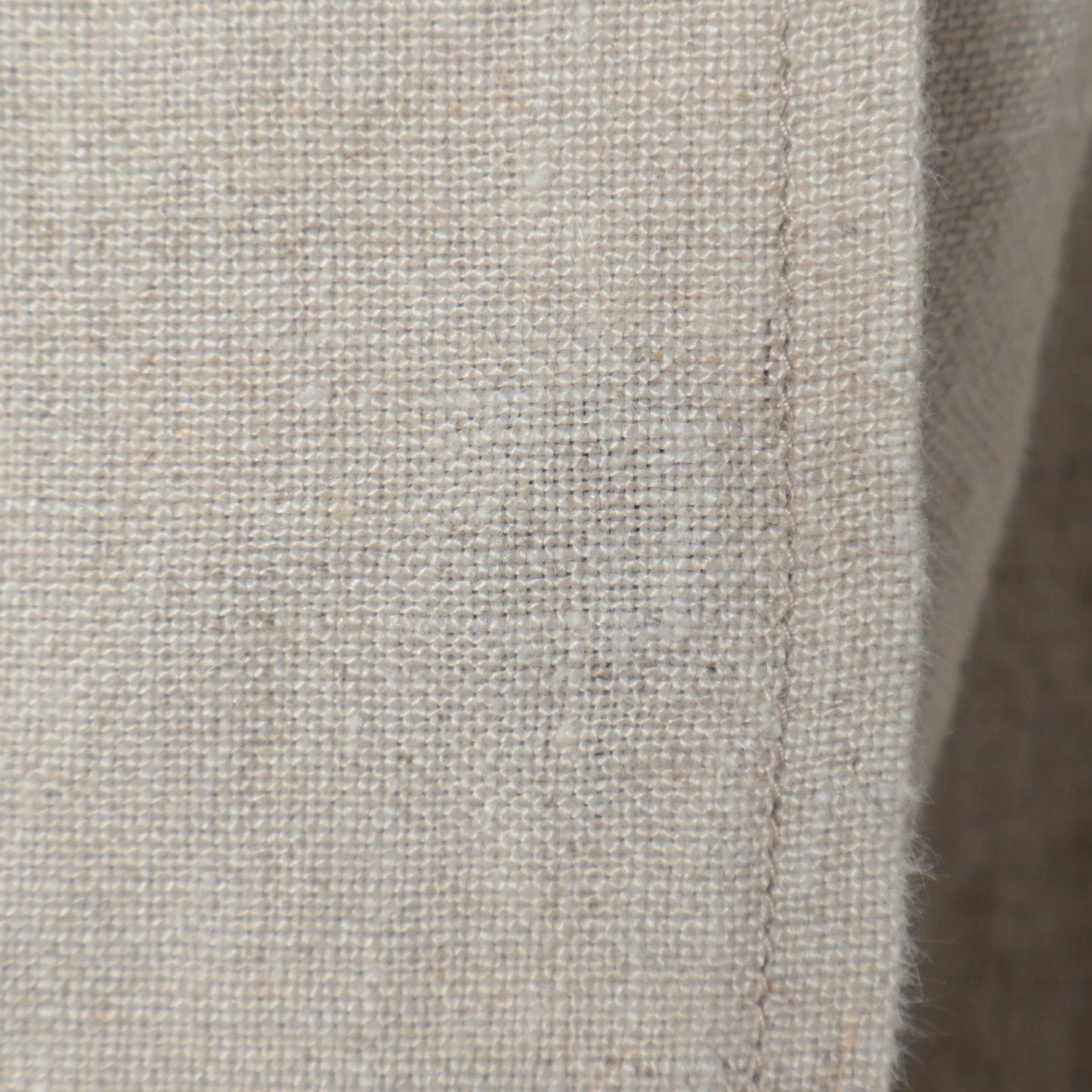 PLAIN WEAVE LINEN COAT