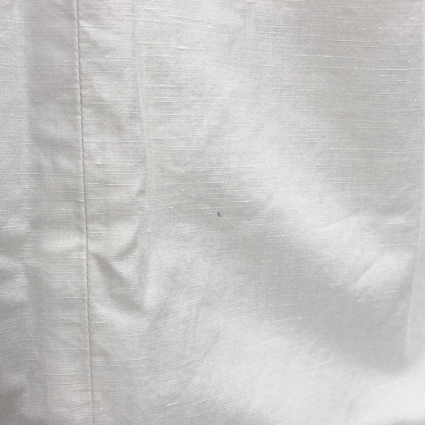 PLAIN WEAVE COTTON LINEN SKIRT