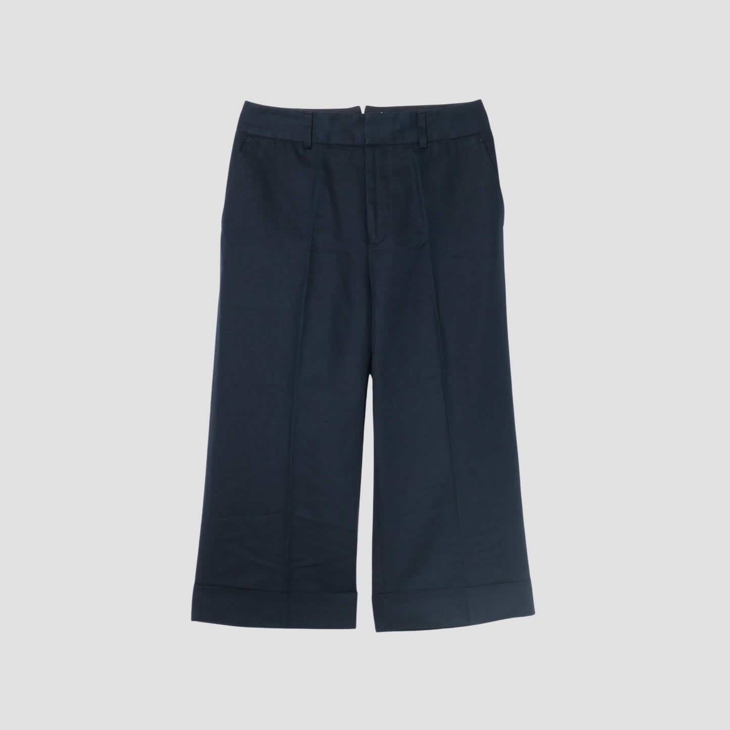 LIGHTWEIGHT COTTON LINEN TROUSERS