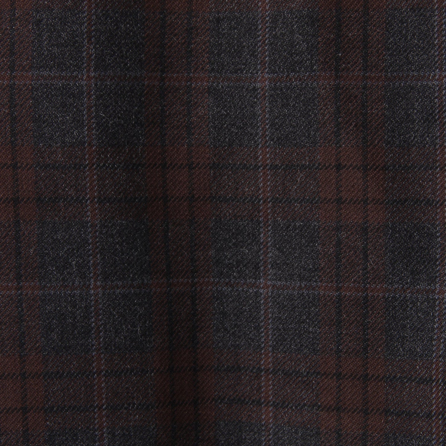 PLAID WOOL TROUSERS