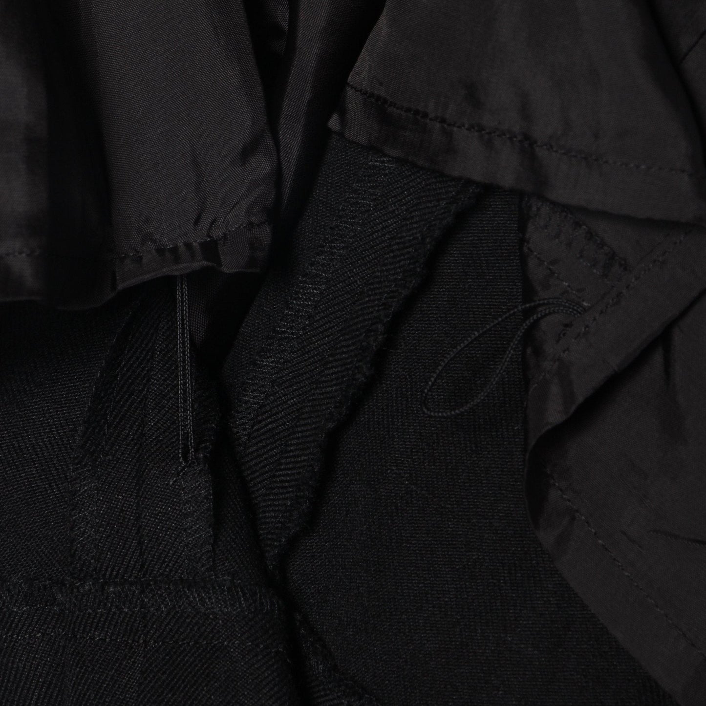 WOOL LINEN TWILL SKIRT