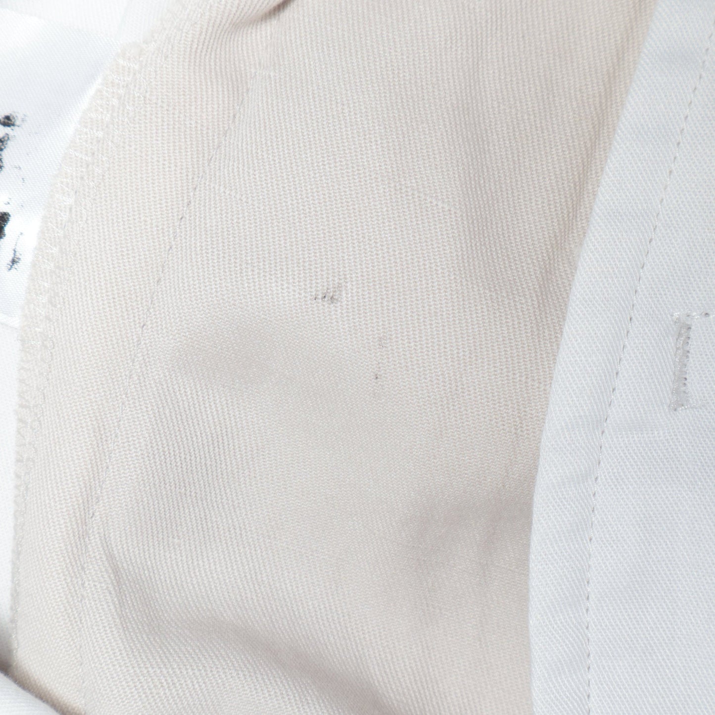 COTTON LINEN TWILL TROUSERS