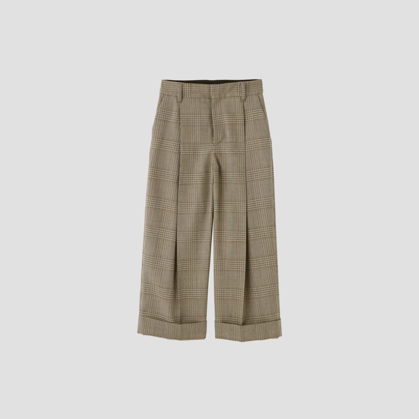 YELLOW CAST TROUSERS