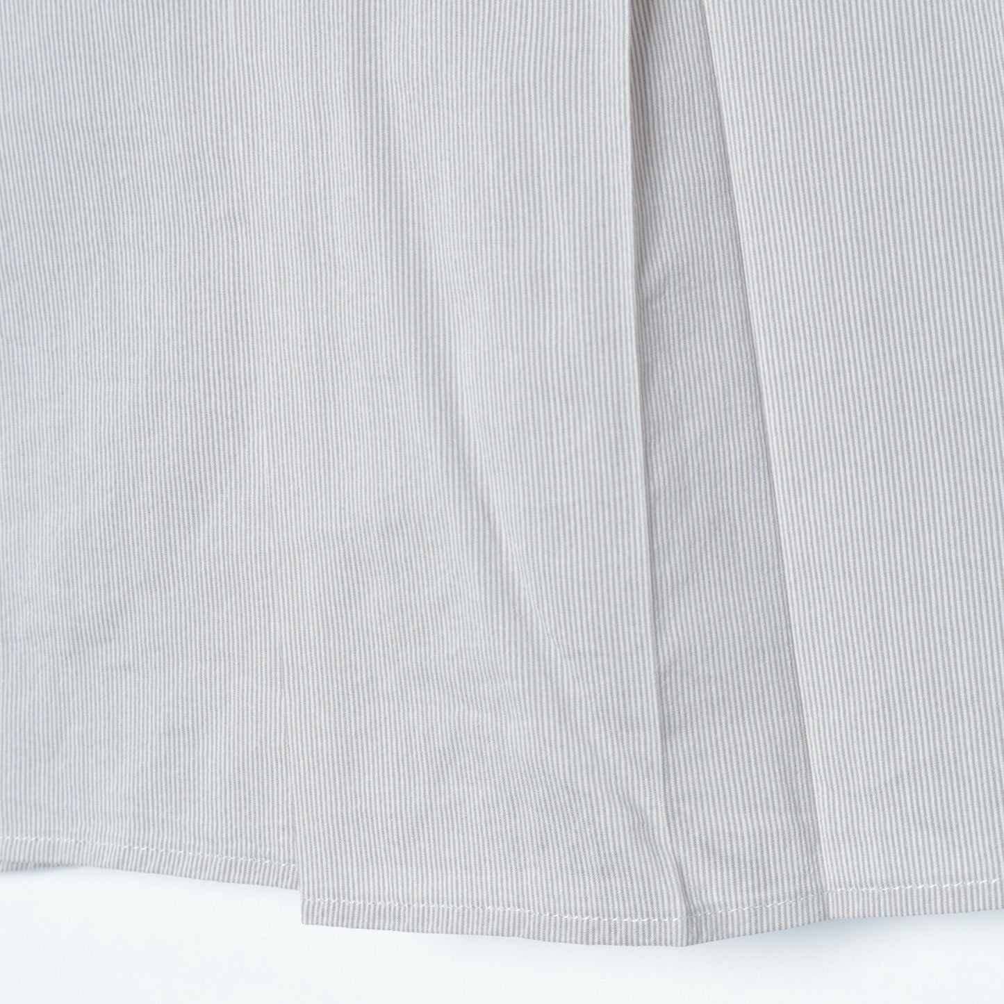 FINE STRIPE COTTON SILK SHIRT