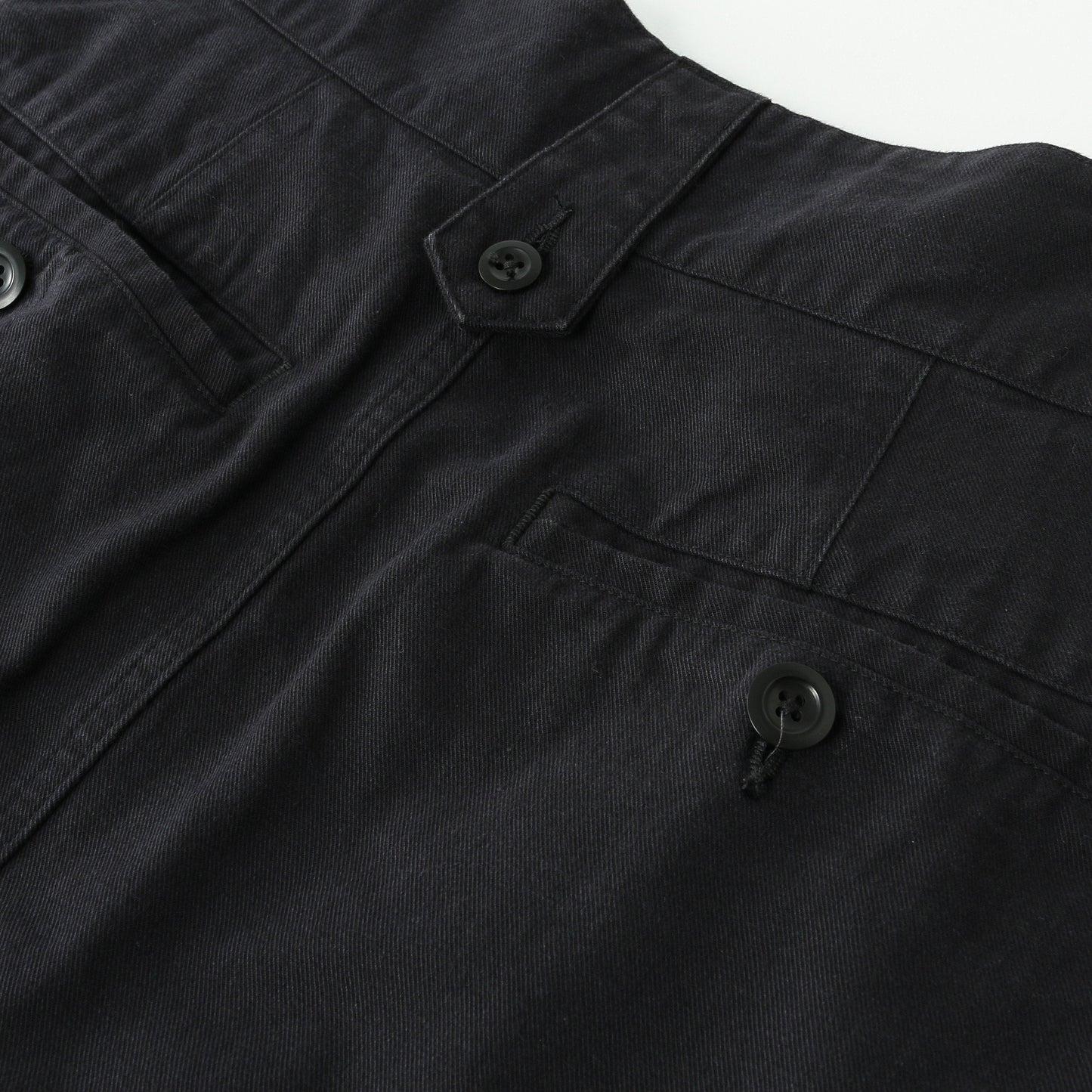 FADED COTTON TWILL SKIRT