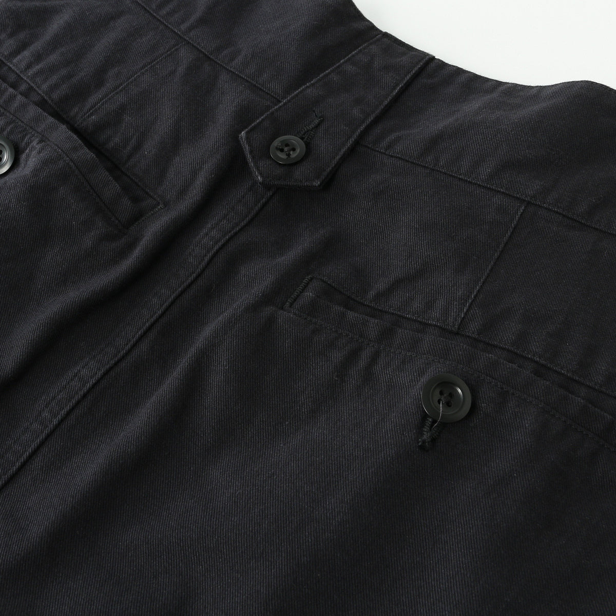 FADED COTTON TWILL SKIRT