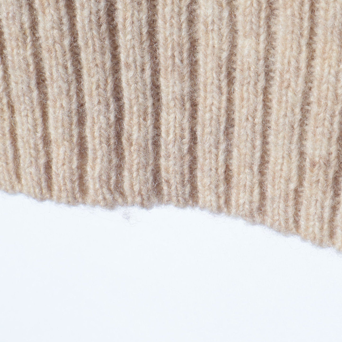TOUGH WOOL RIB KNIT