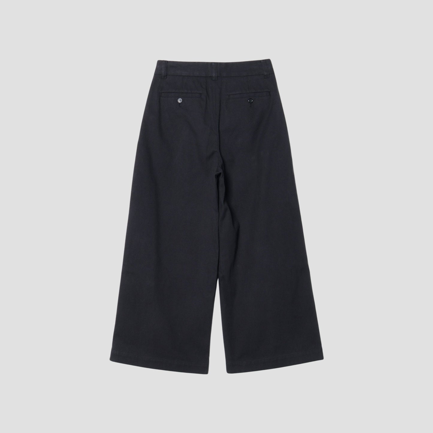 COTTON TWILL TROUSERS