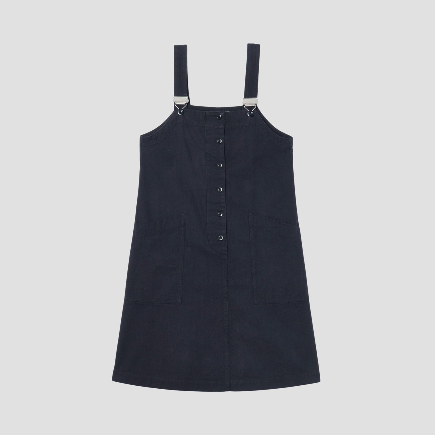 FADED TWILL DRESS