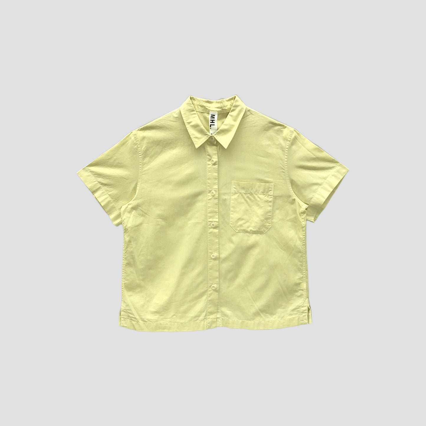 COMPACT COTTON POPLIN SHIRT