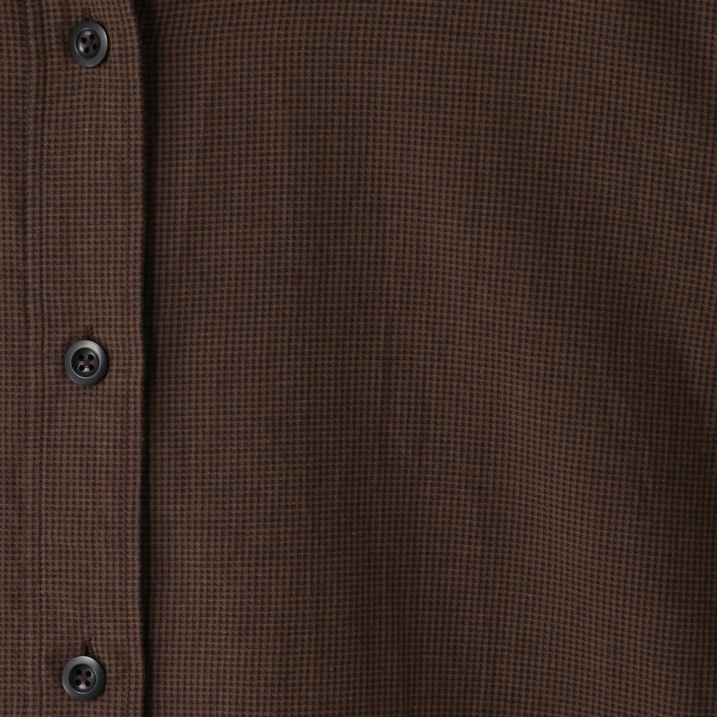 UNEVEN CHECK COTTON SHIRT