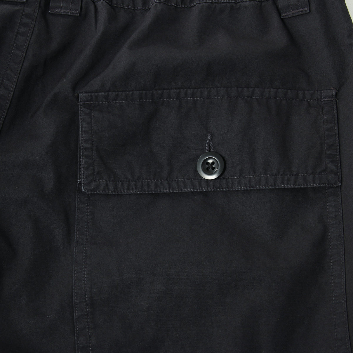 FINE COMPACT COTTON POPLIN TROUSERS