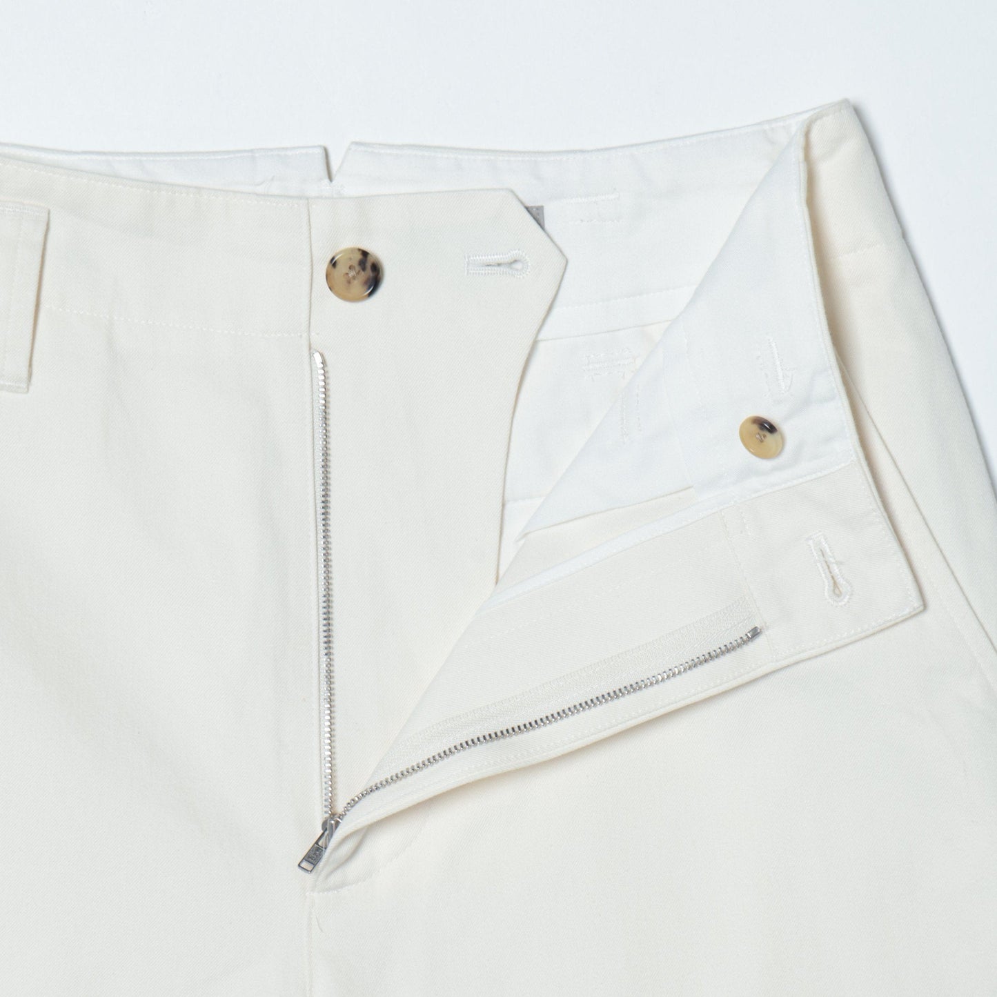 DENSE COTTON TWILL TROUSERS