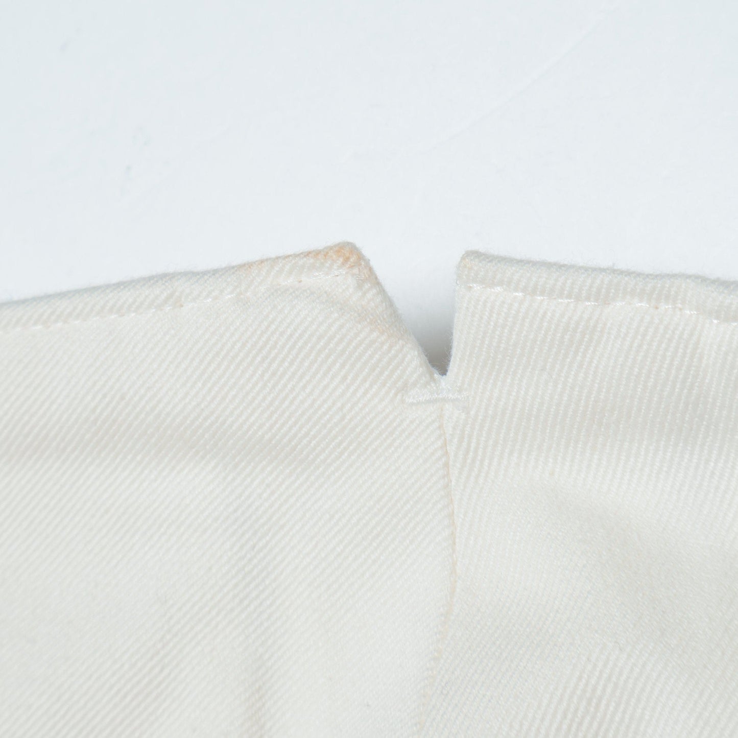 DENSE COTTON TWILL TROUSERS