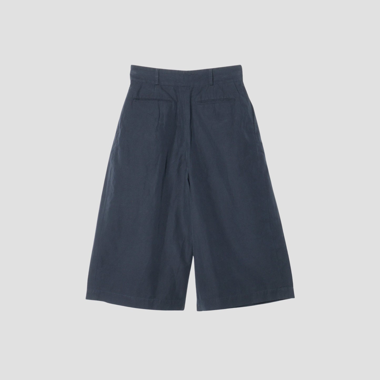 YARN DYE COTTON LINEN TROUSERS