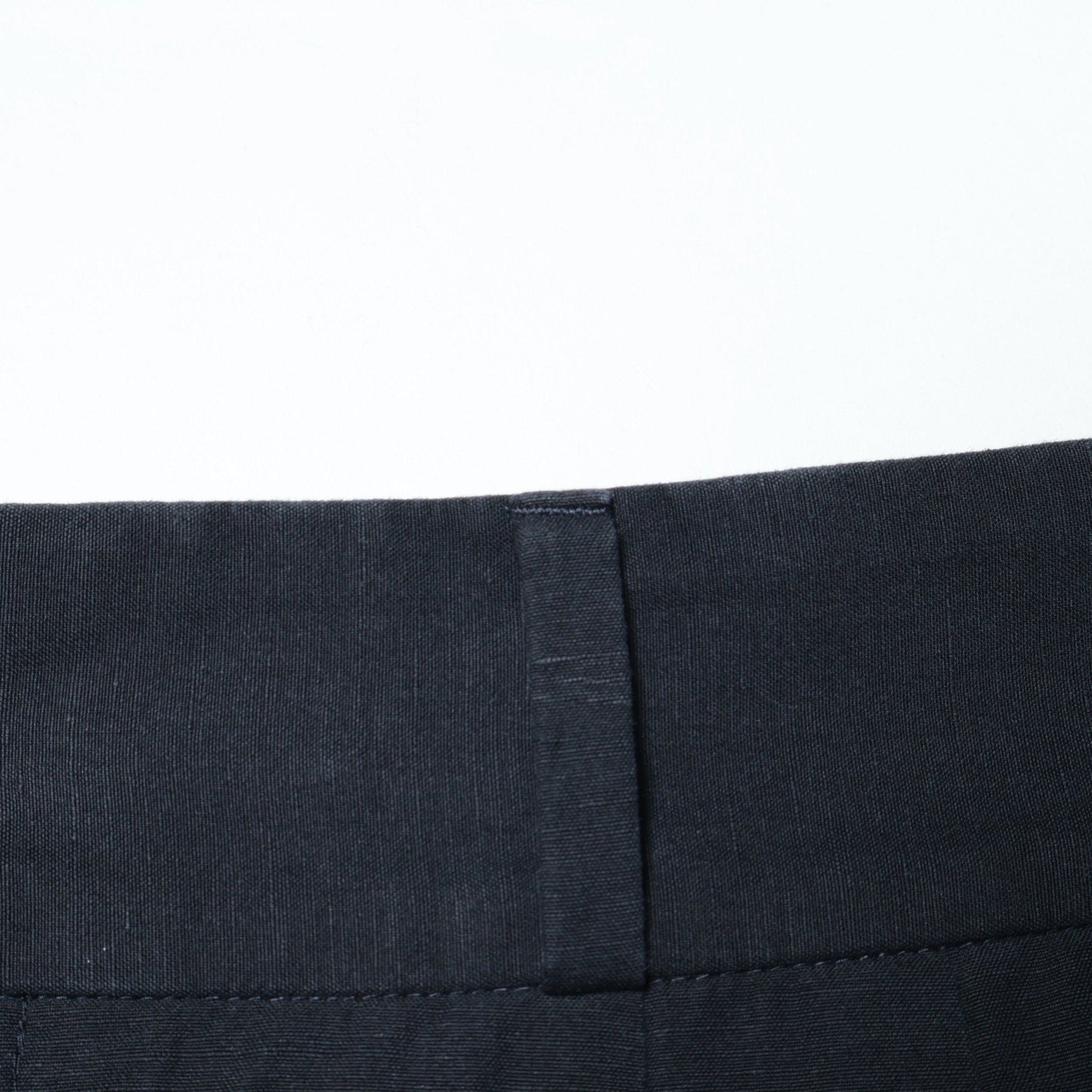 YARN DYE COTTON LINEN TROUSERS