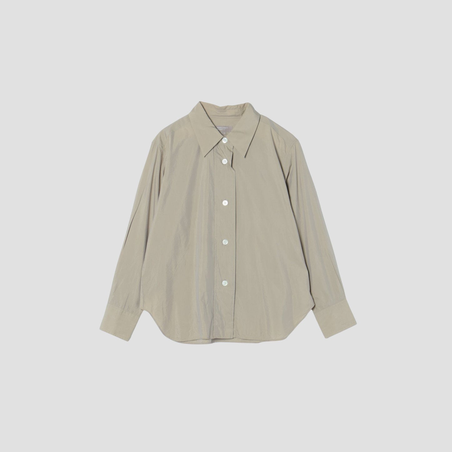 WASHED COTTON SILK SHIRT