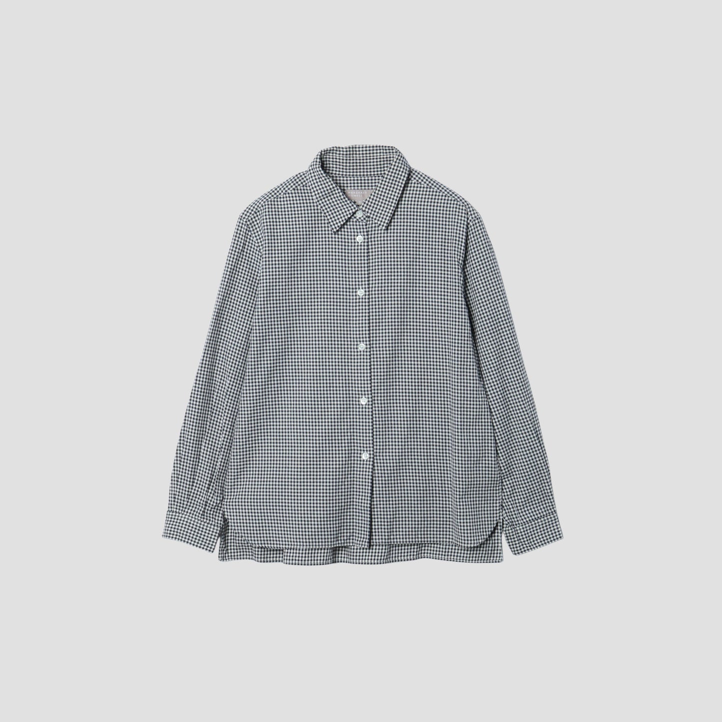 BRUSHED GINGHAM COTTON SHIRT