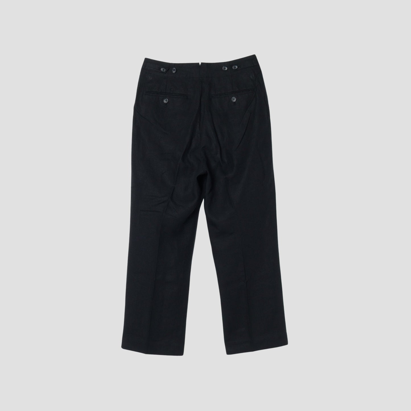 PLAIN LINEN TROUSERS