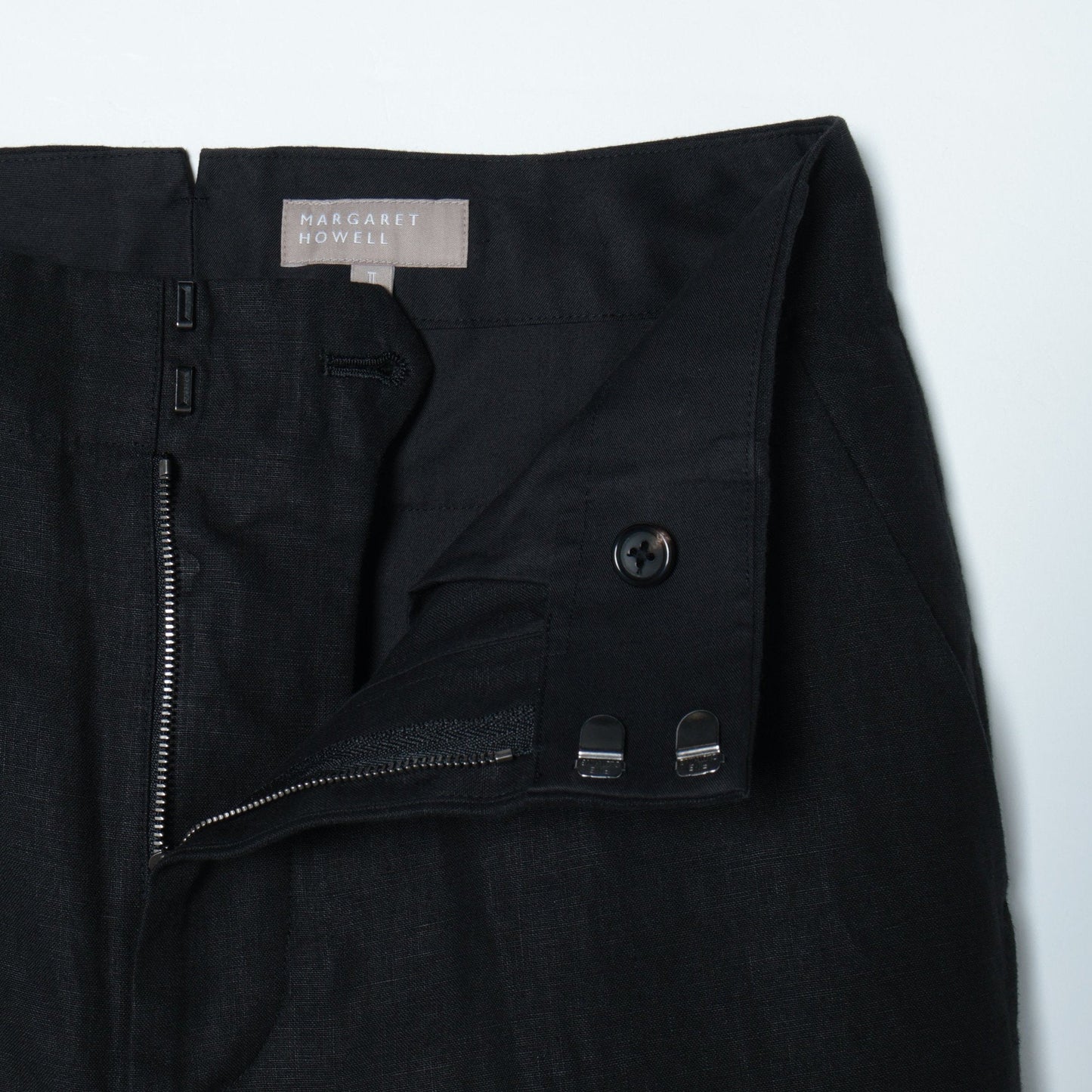 PLAIN LINEN TROUSERS