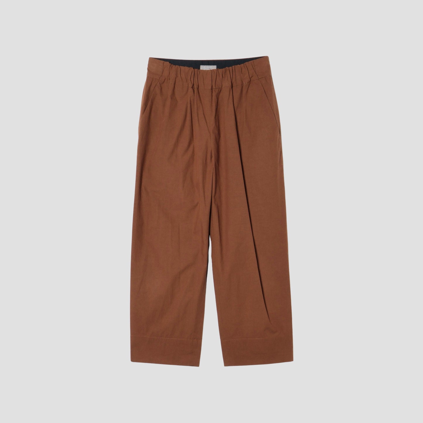 PLAIN COTTON SILK TROUSERS