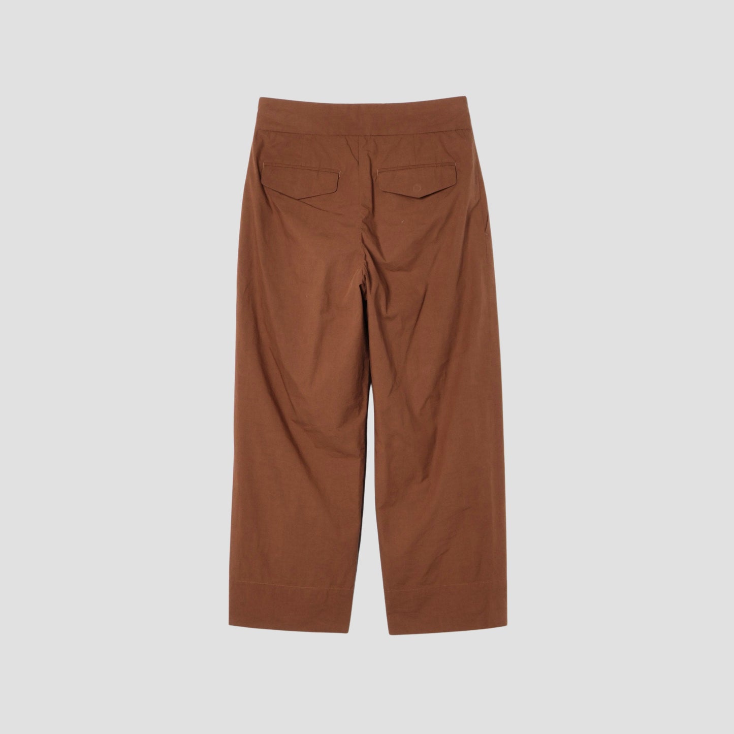 PLAIN COTTON SILK TROUSERS