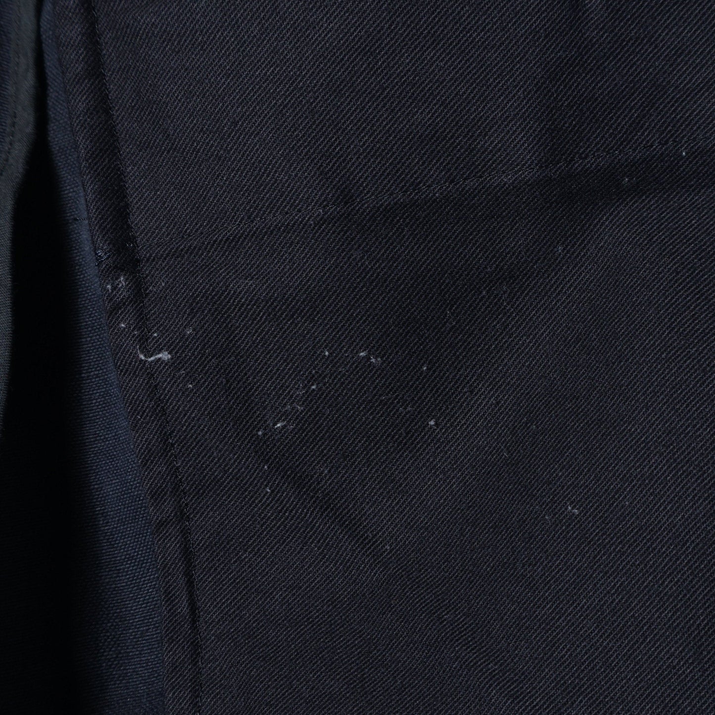 COTTON LINEN CANVAS TROUSERS