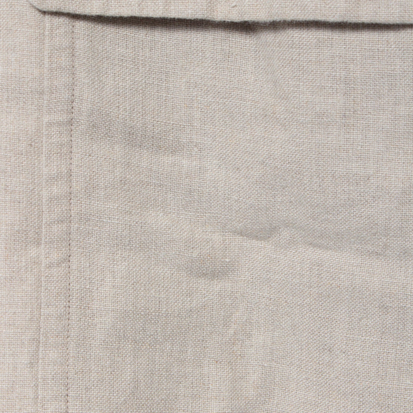 PLAIN WEAVE LINEN COAT
