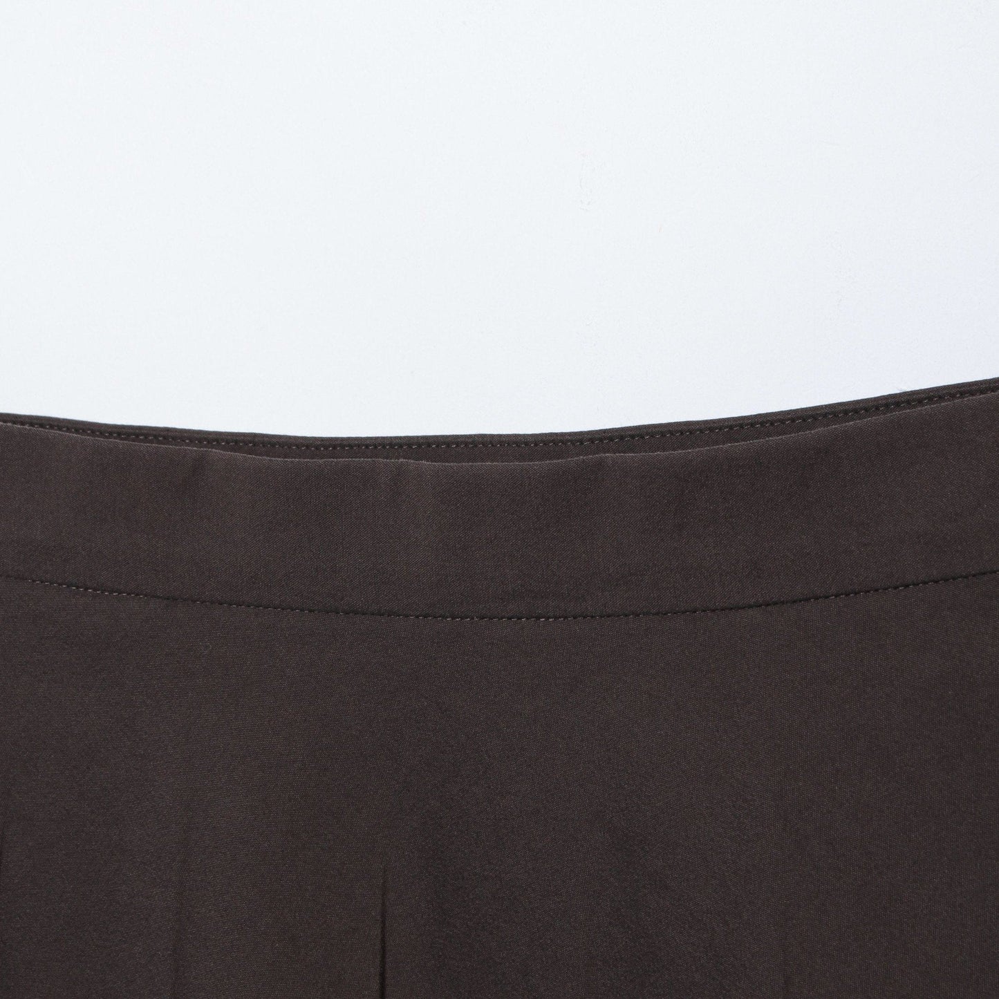 YARN DYE COTTON BLEND SKIRT