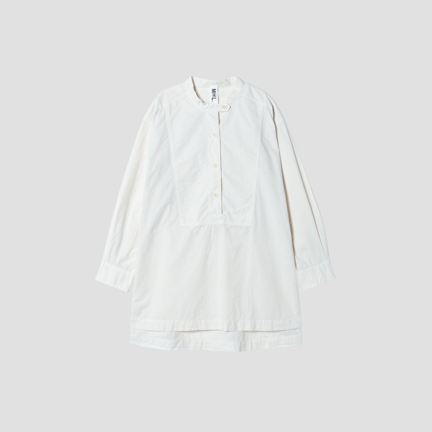 WASHED DRY COTTON POPLIN SHIRT