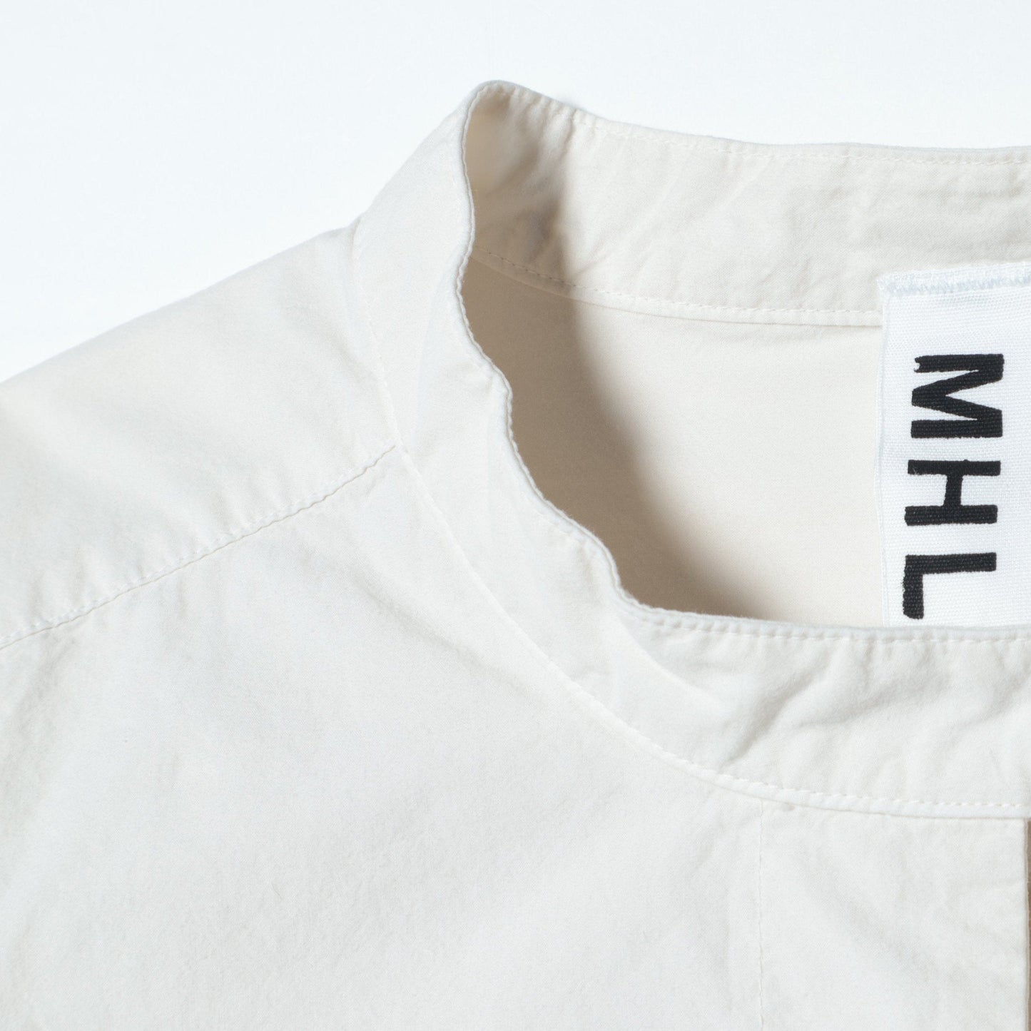 WASHED DRY COTTON POPLIN SHIRT