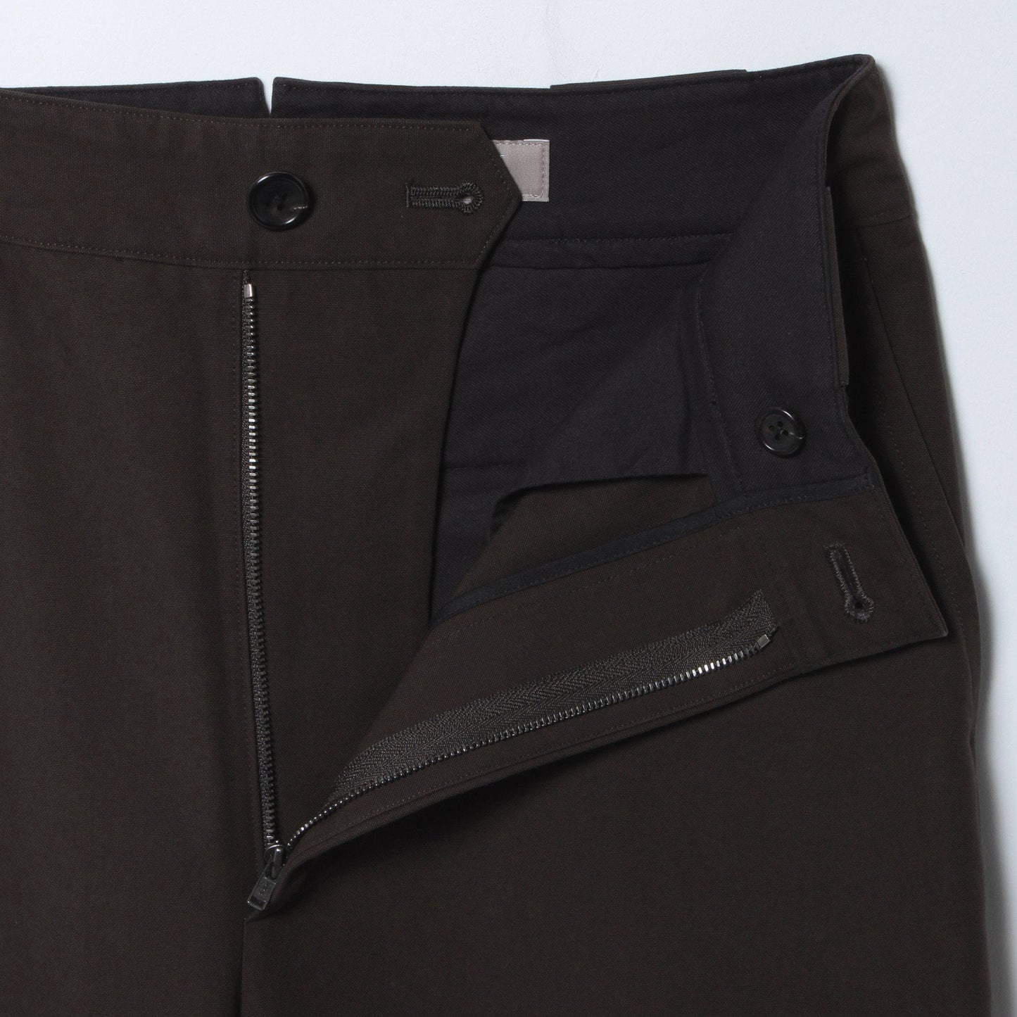 COTTON OXFORD TROUSERS