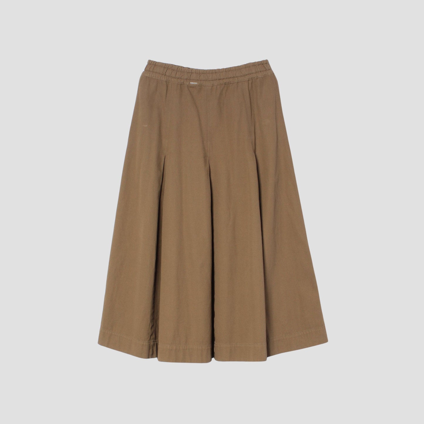 RAISED COTTON TWILL SKIRT