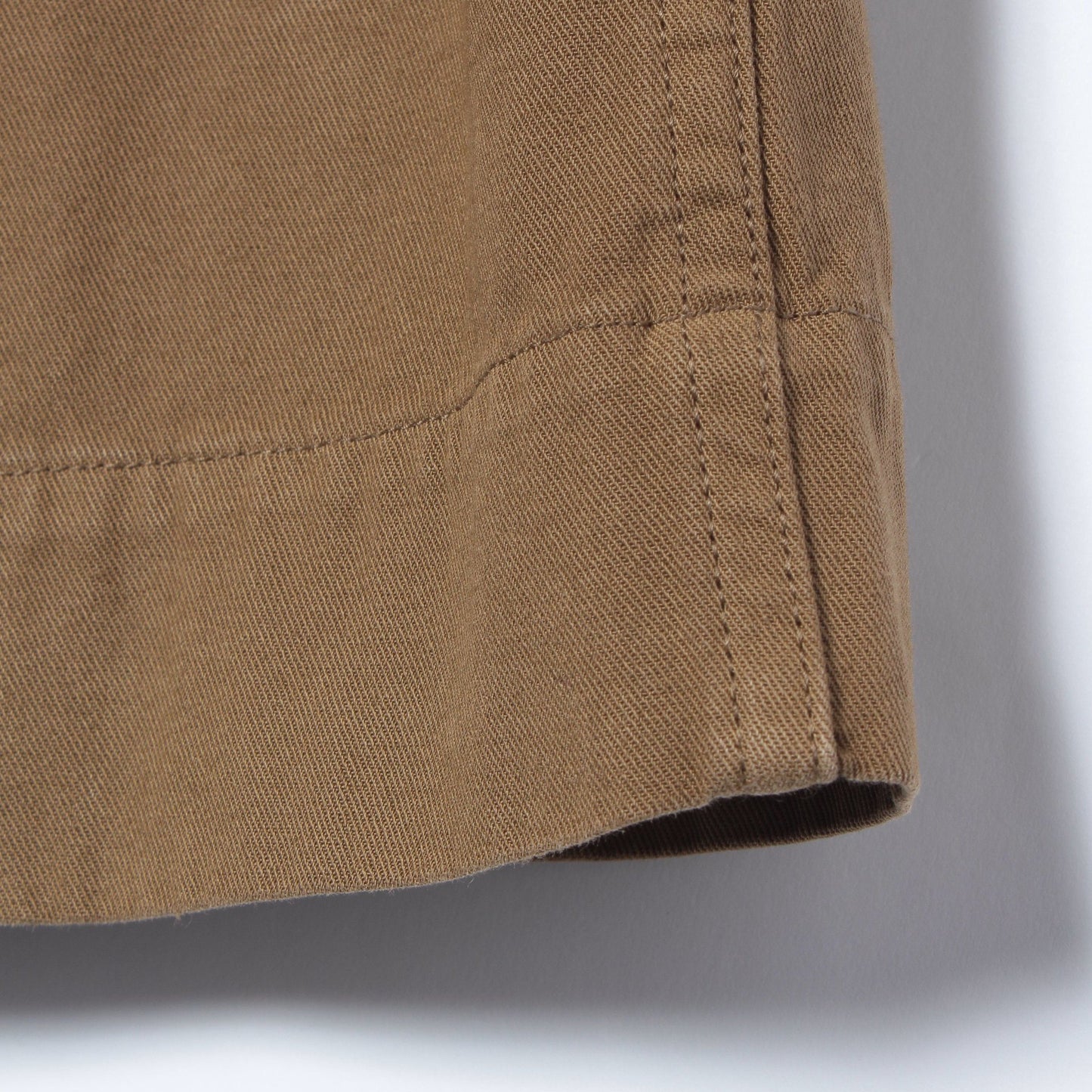 RAISED COTTON TWILL SKIRT