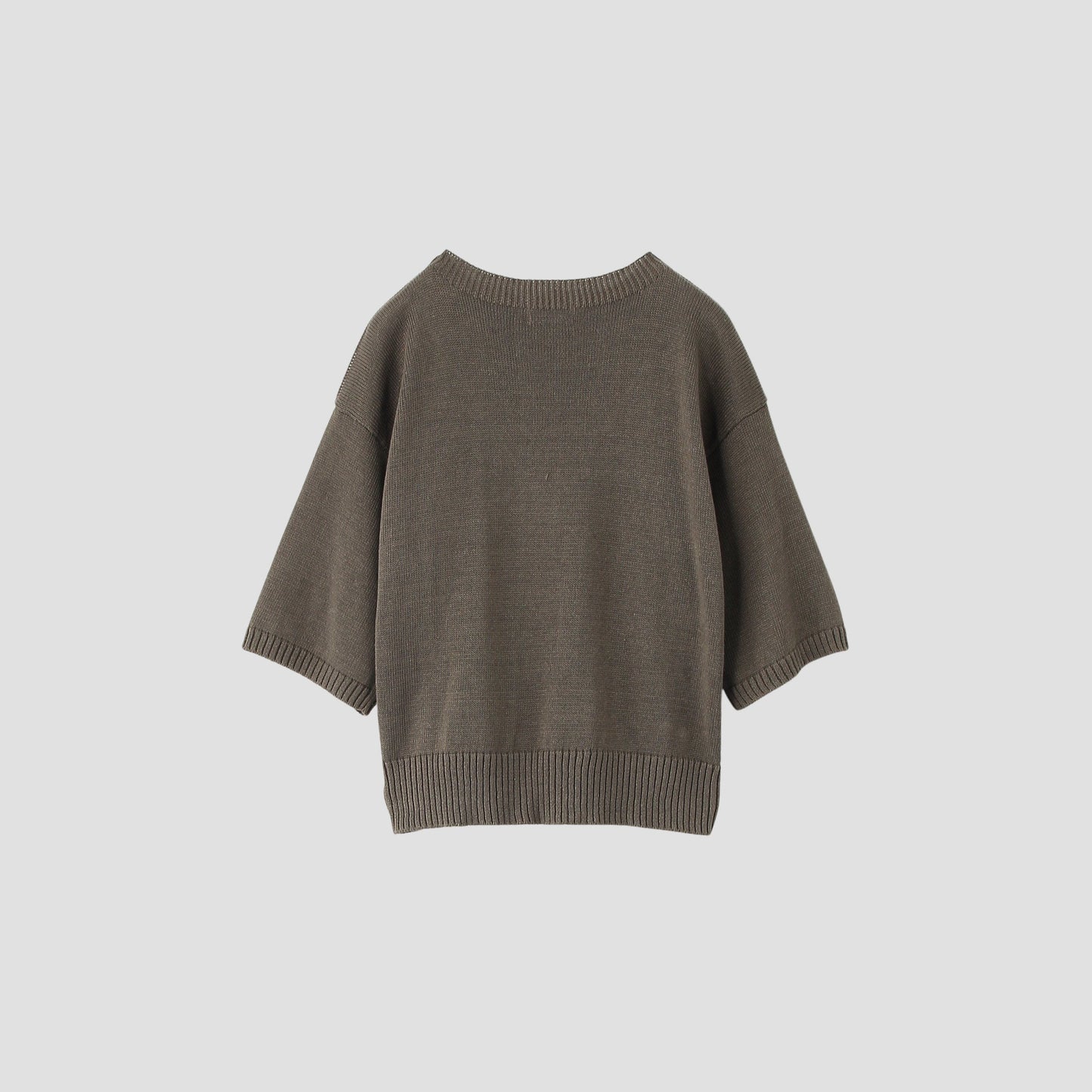 TWISTED LINEN COTTON KNIT