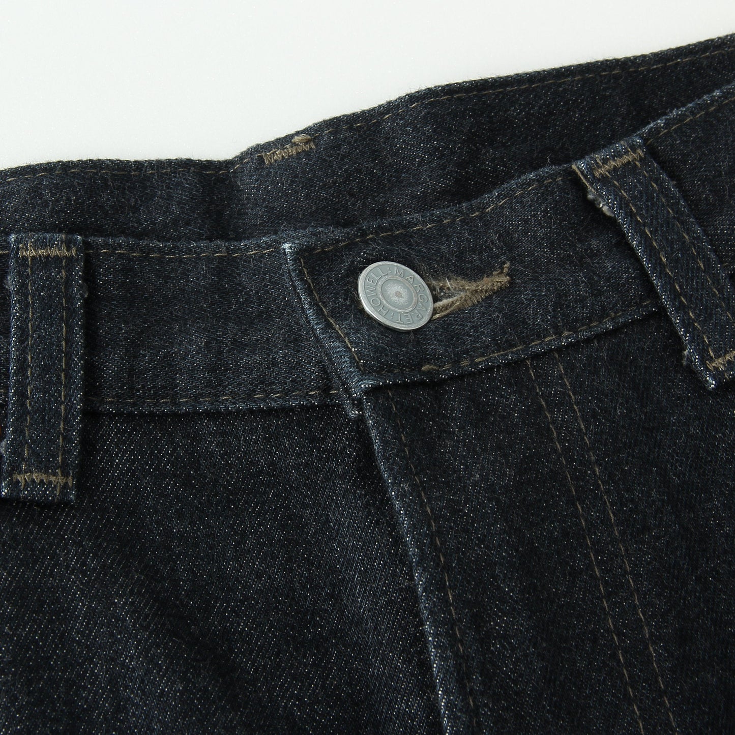 ORGANIC COTTON DENIM TROUSERS