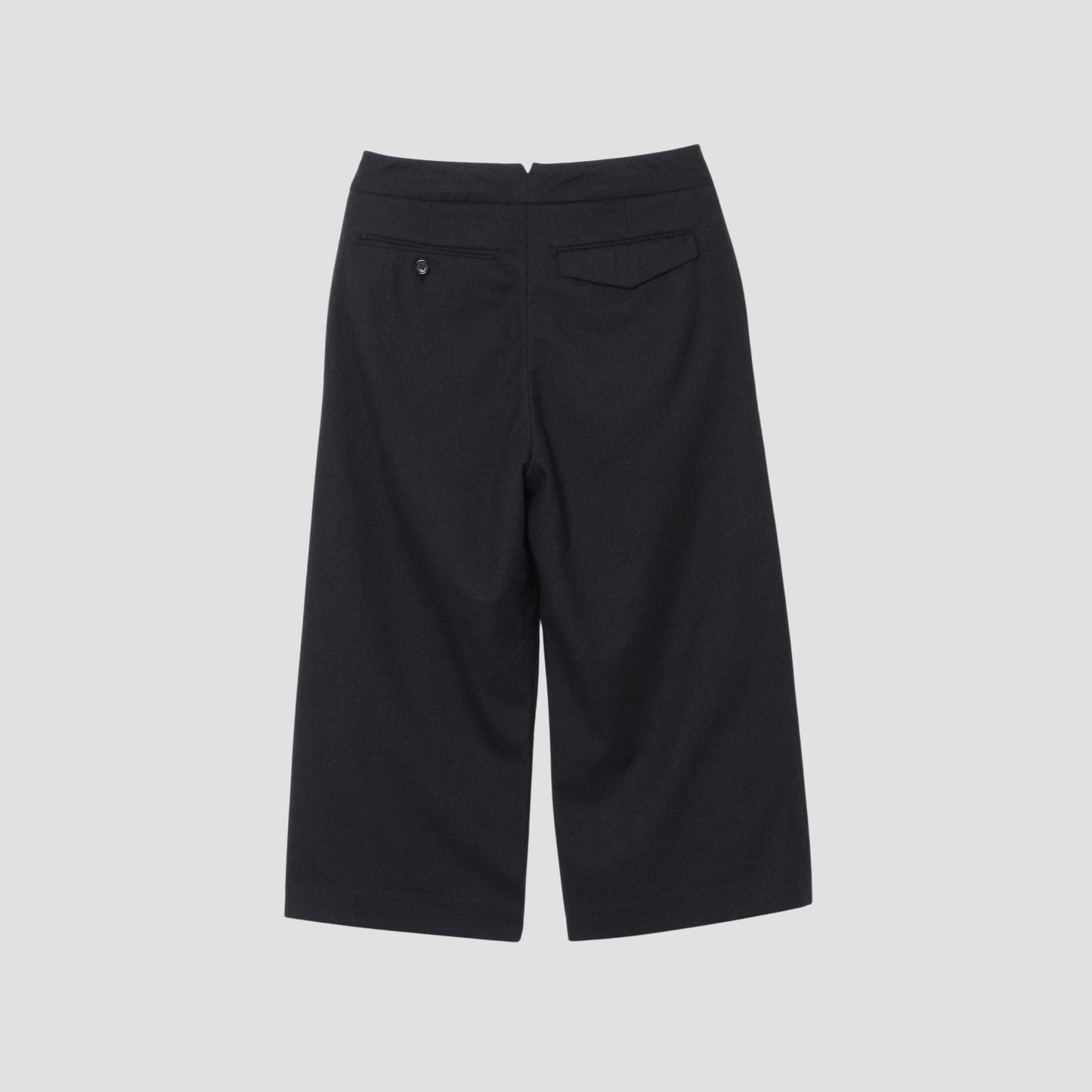 FINE WOOL FLANNEL TROUSERS
