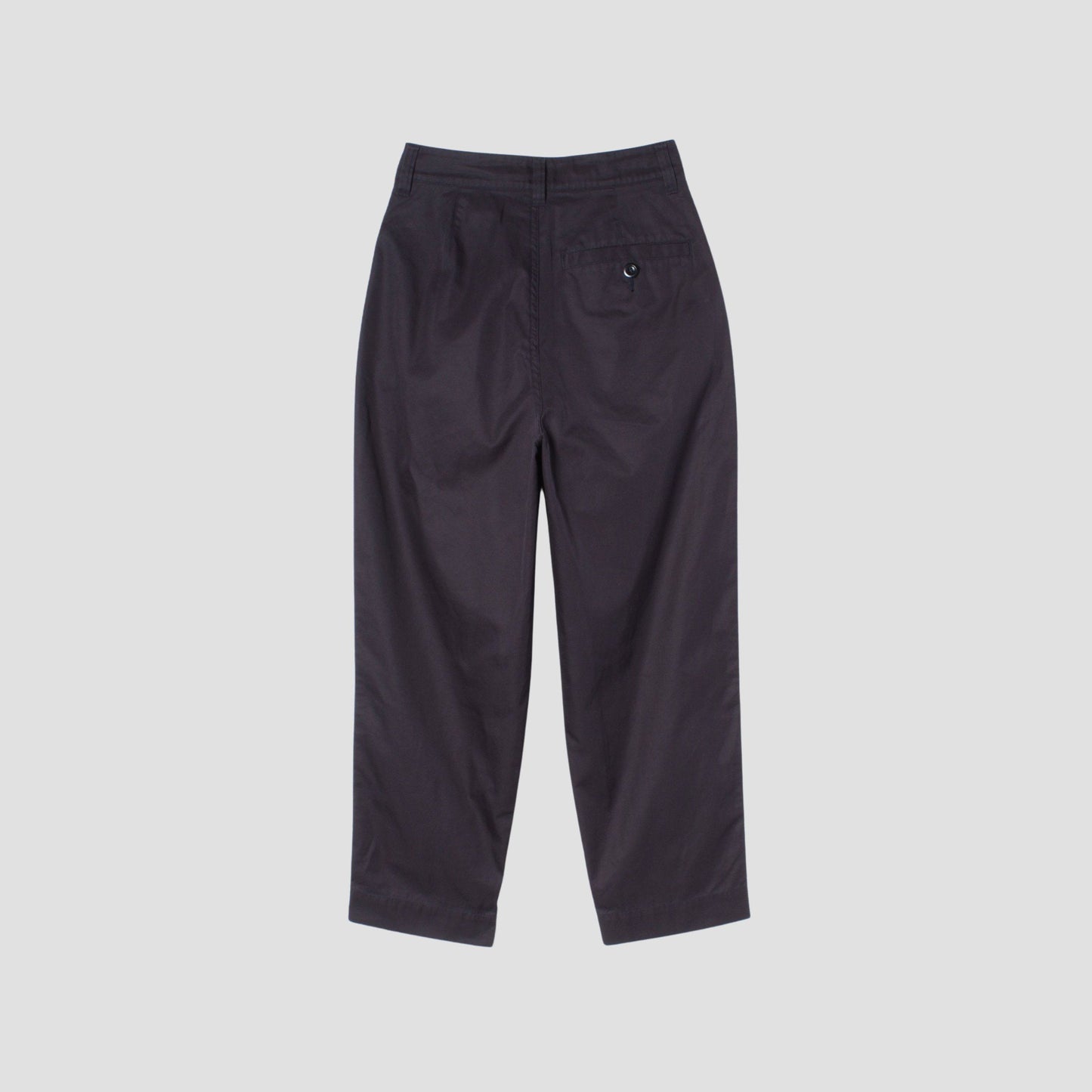 CRISP COTTON TWILL TROUSERS