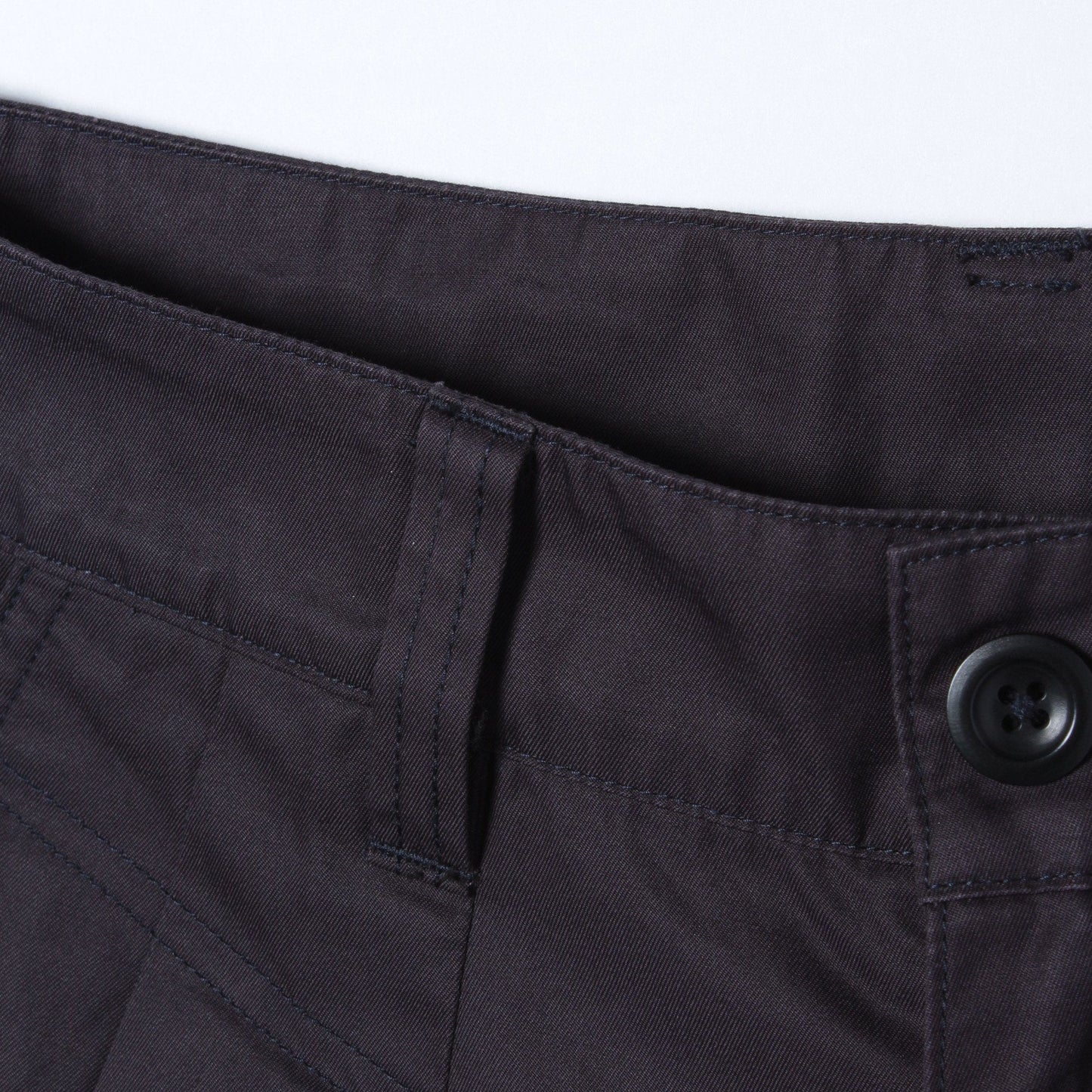 CRISP COTTON TWILL TROUSERS