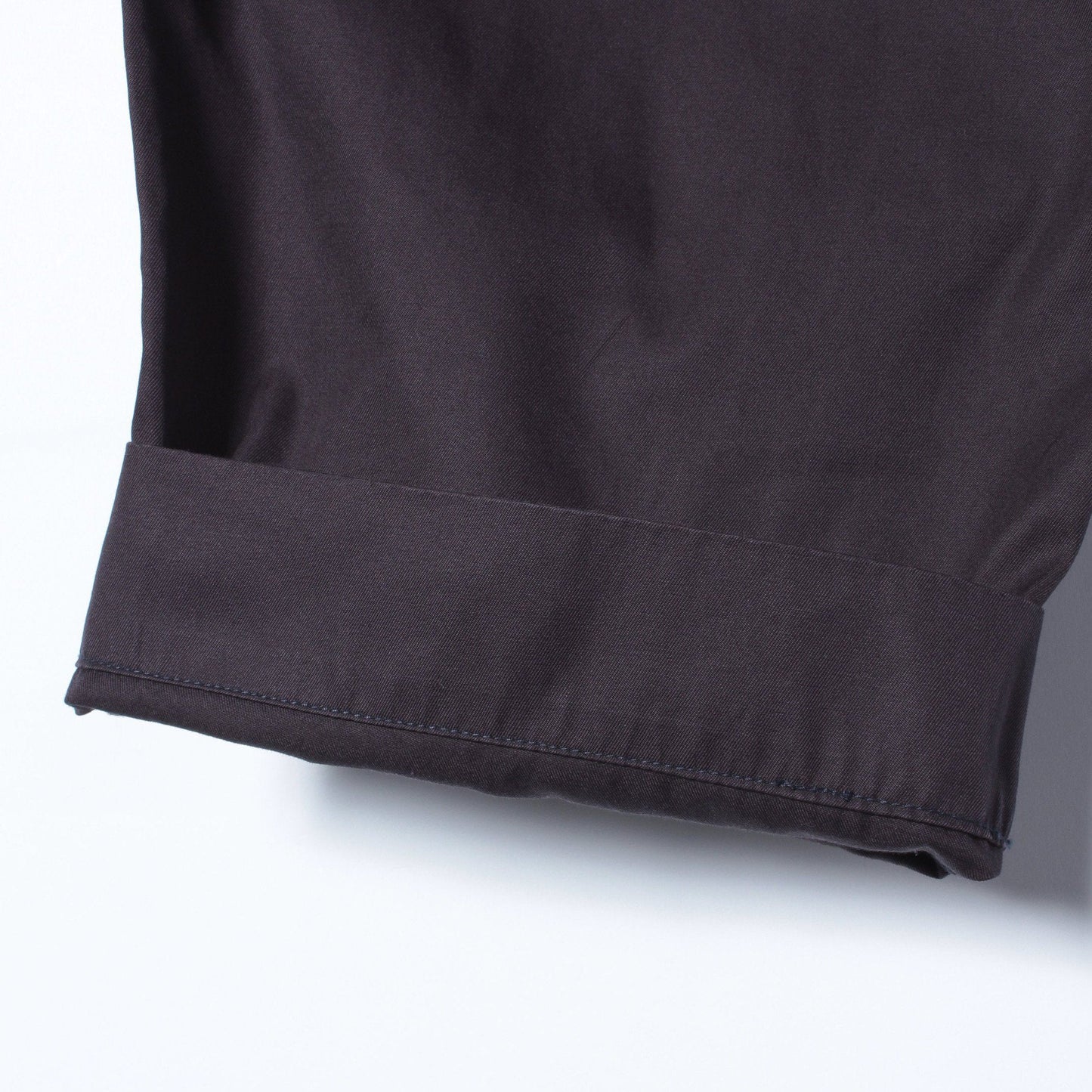 CRISP COTTON TWILL TROUSERS