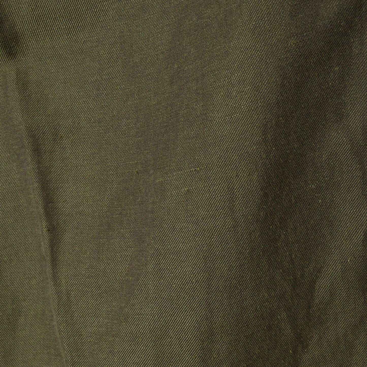 LINEN WOOL TWILL TROUSERS