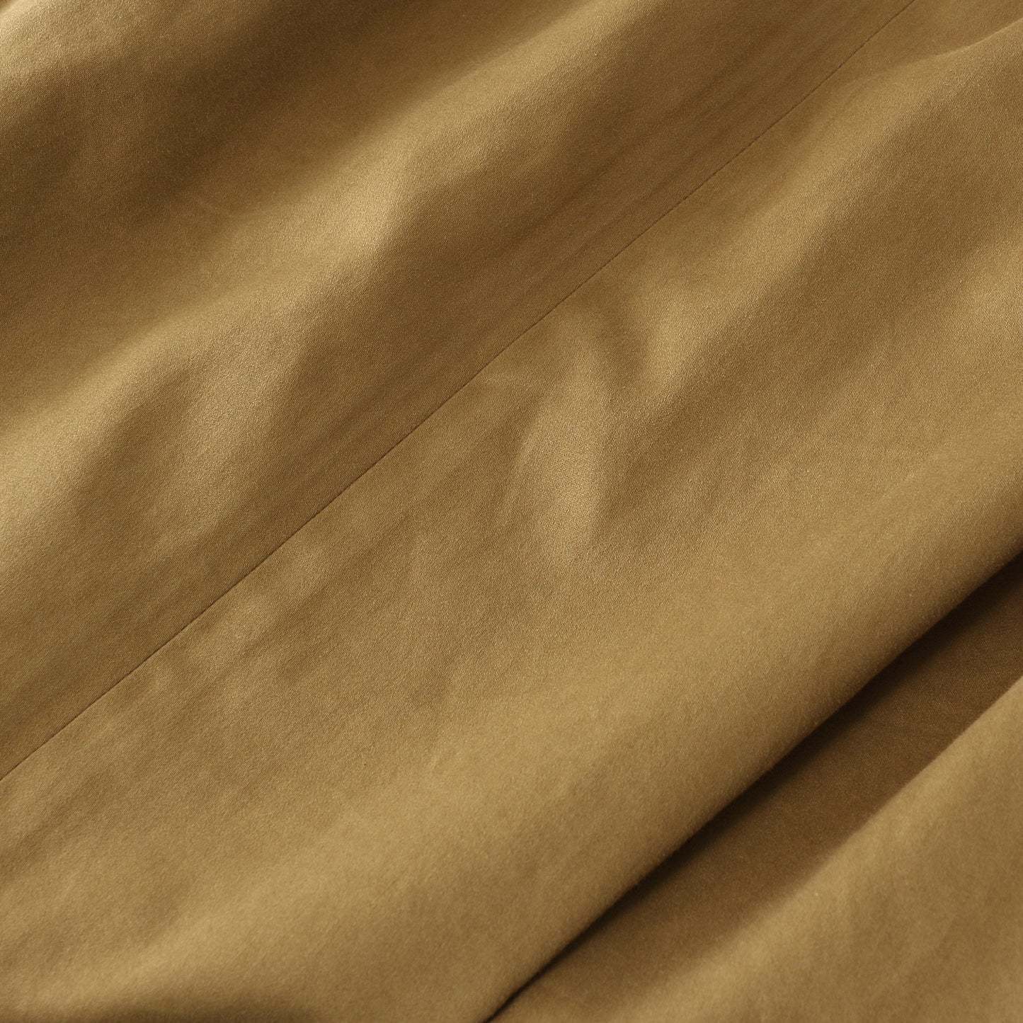 WASHED COTTON SATEEN SKIRT