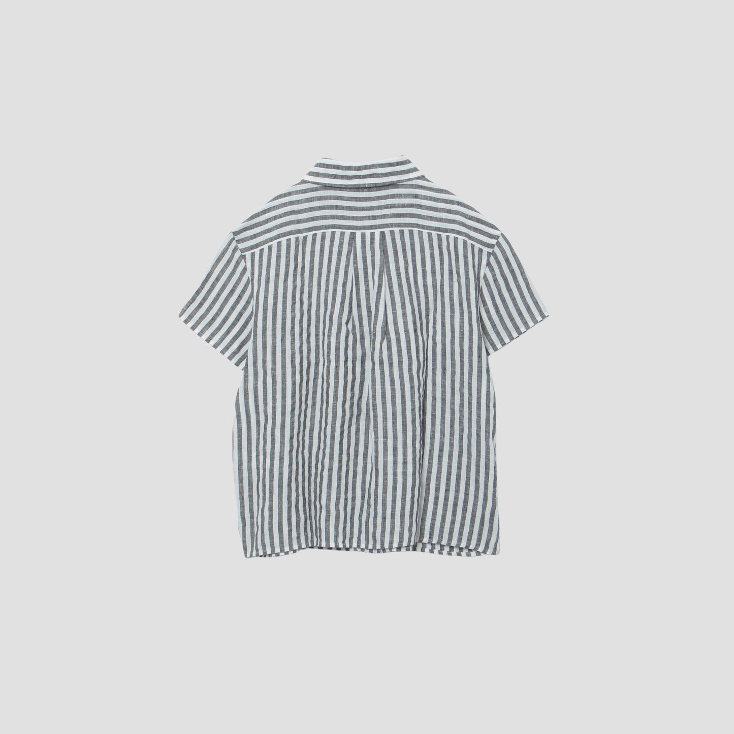 BLACK&WHITE SHIRTING LINEN