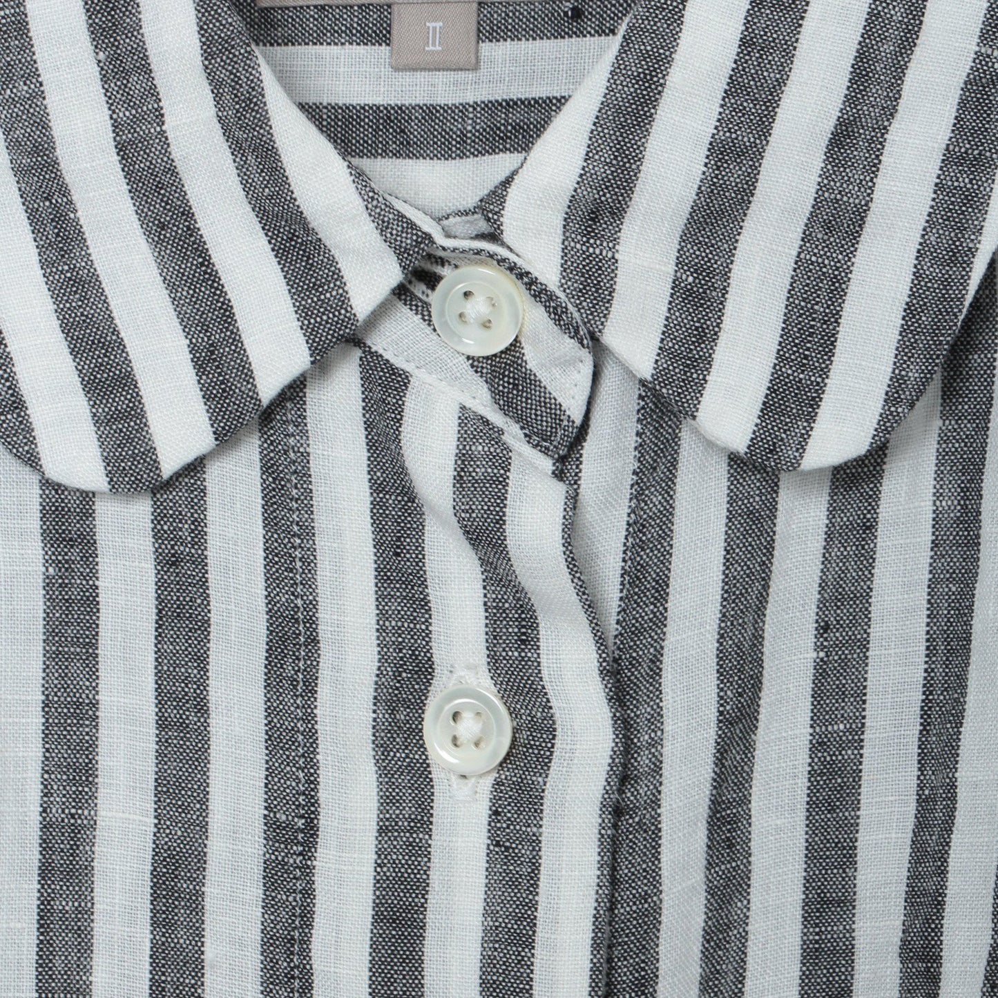 BLACK&WHITE SHIRTING LINEN
