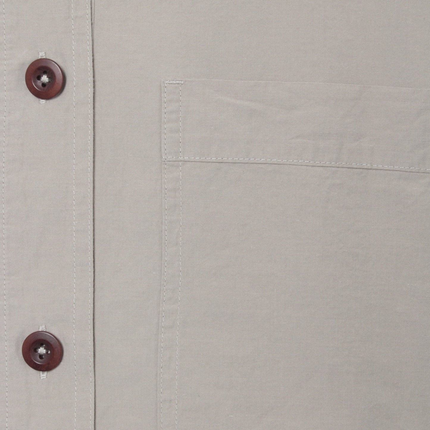 SANDED COTTON LINEN DRESS