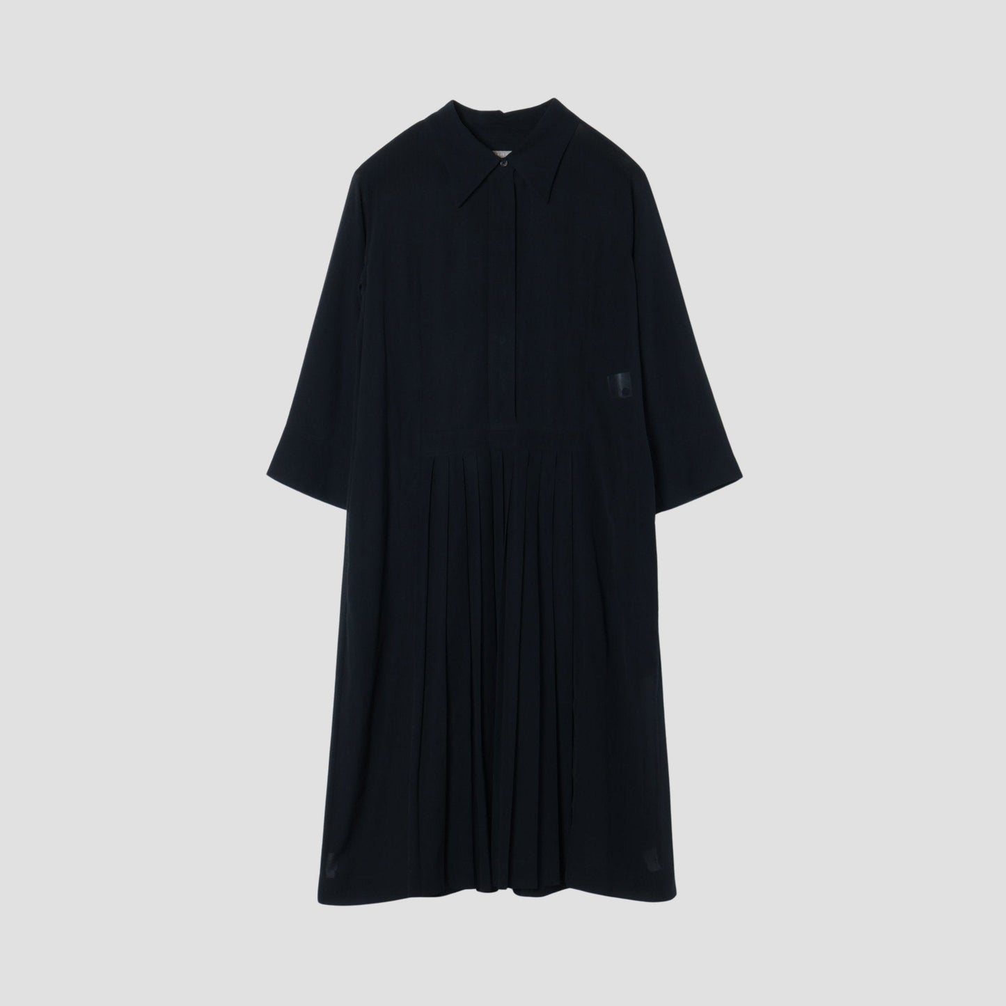 FINE COTTON SILK DRESS