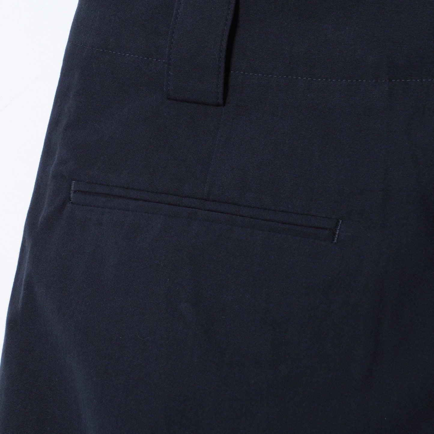COMPACT COTTON TROUSERS