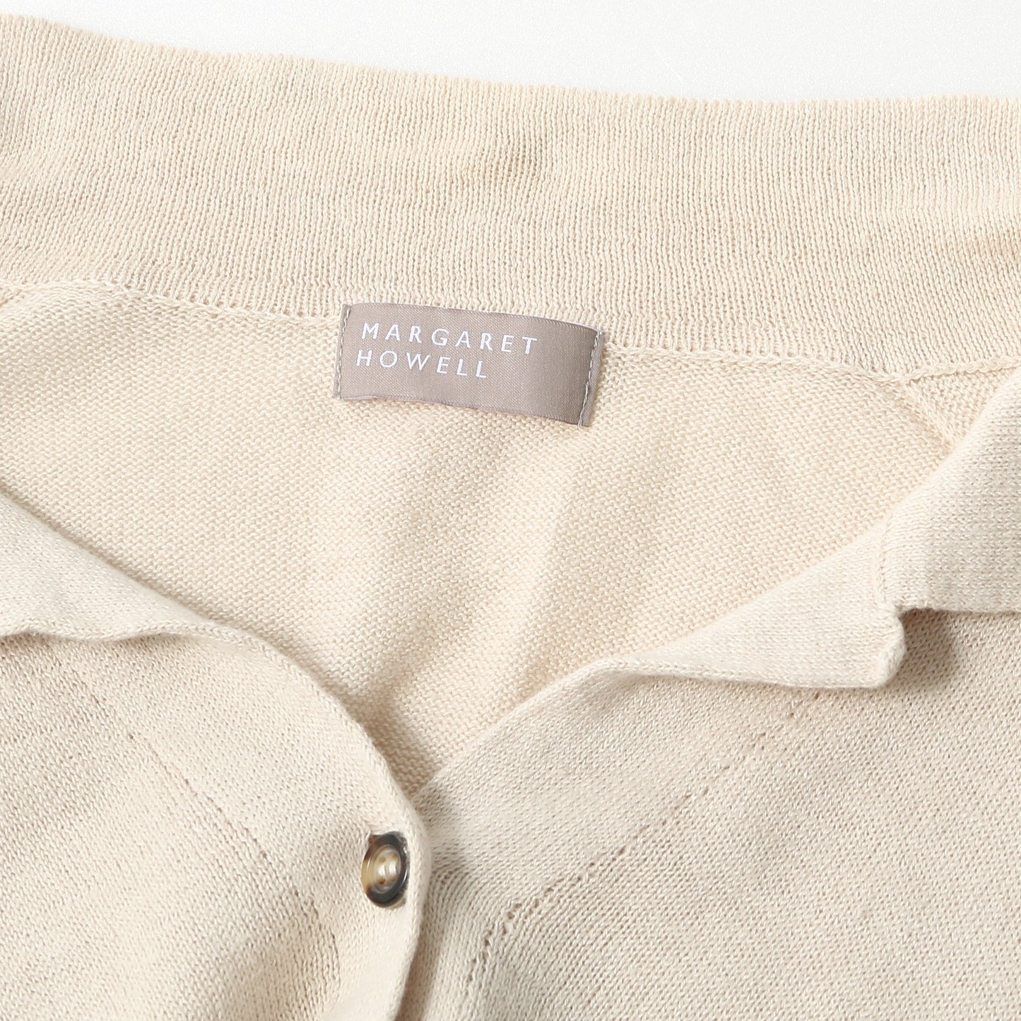 TWISTED LINEN COTTON CARDIGAN KNIT