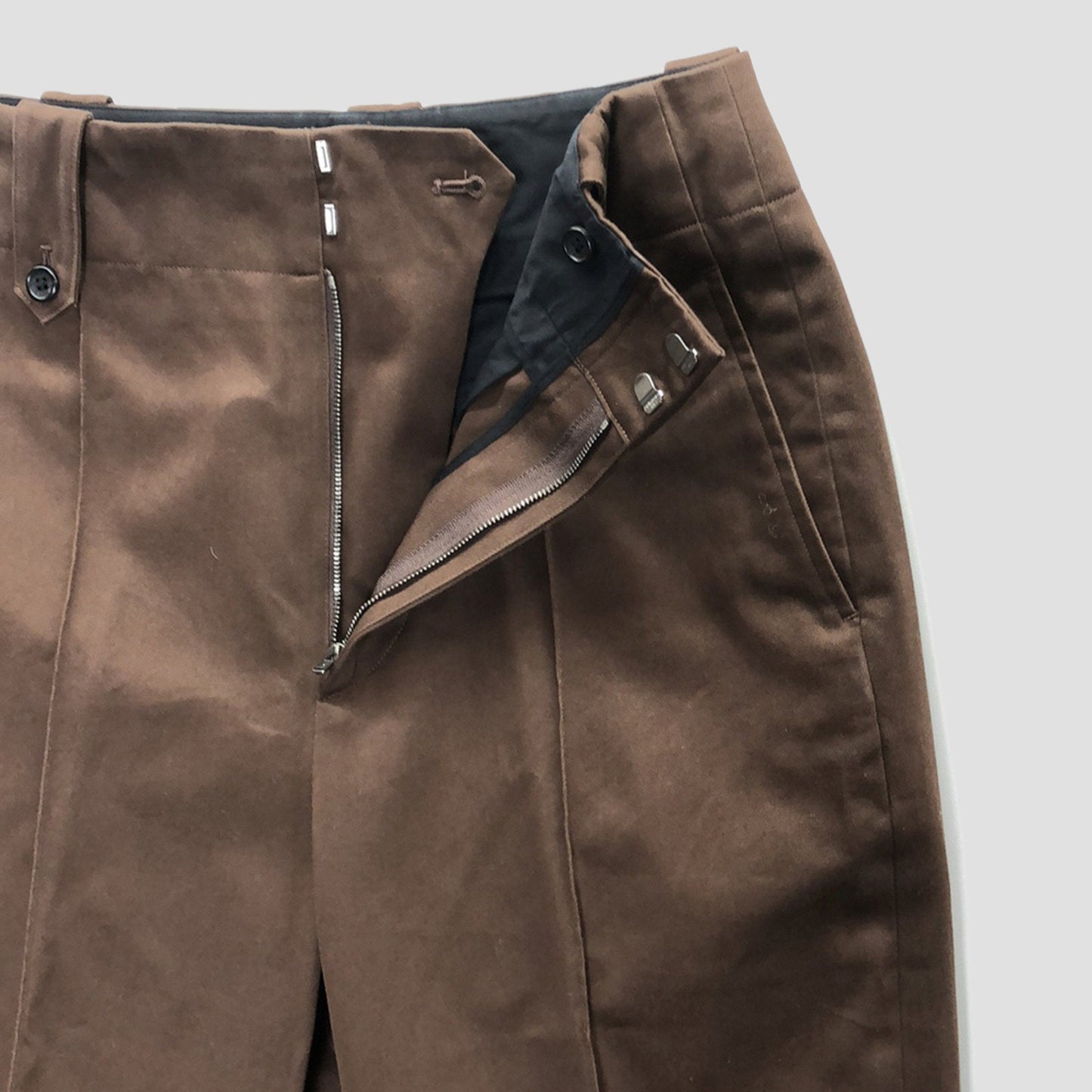 DRY COTTON TWILL TROUSERS